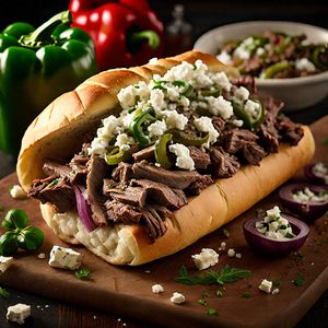 Greek Cheesesteak