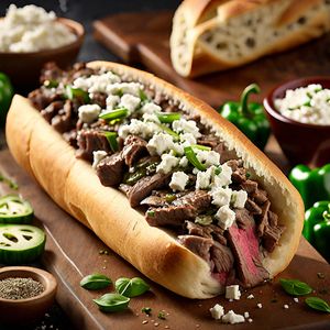 Greek Cheesesteak