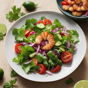 Chiapas-style Scallop Salad