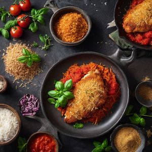 Arab-Style Chicken Parmigiana