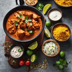 Chicken Tikka Masala with a New Mexican Twist