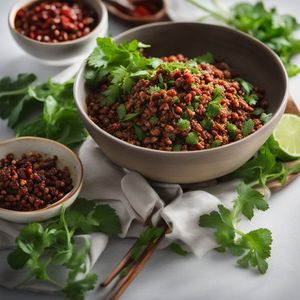 Chinese-inspired Larb