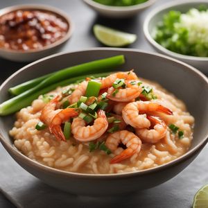 Chinese-style Shrimp and Grits