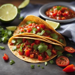 Chinicuiles Tacos with Spicy Salsa