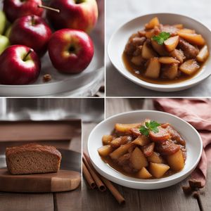 Chouriça doce de Vinhais with Caramelized Apples