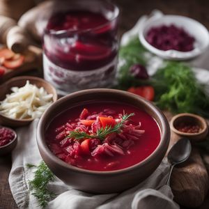Classic Beet Borsch