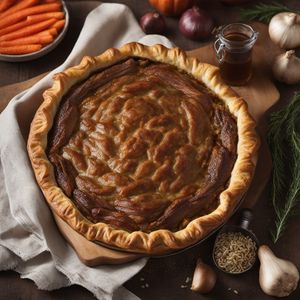 Classic British Beef and Ale Pie