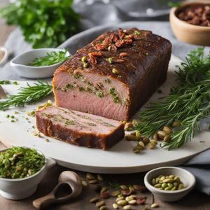 Classic French Terrine with Herbs and Pistachios