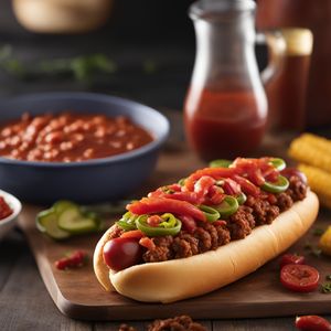 Classic Spicy Chili Dog