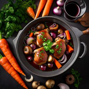 Peruvian Coq au Vin