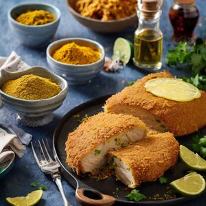 Indo-style Cordon Bleu