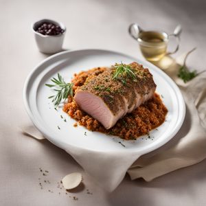 Corsican Stuffed Pork Tenderloin