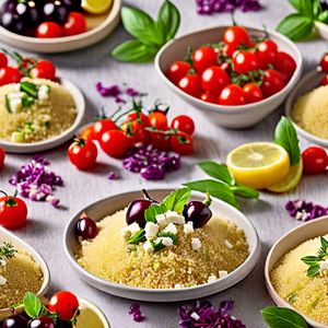 Greek-style Couscous with Mediterranean Flavors