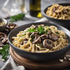Creamy Mushroom Sauce with Spaetzle