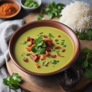 Creamy Pejibaye Soup