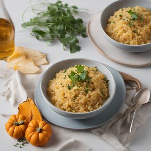 Creamy Pumpkin Risotto