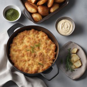 Creamy Swedish Potato and Anchovy Casserole