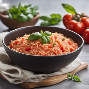 Creamy Tomato and Basil Risotto