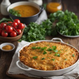 Crimean Tatar Style Potato Casserole