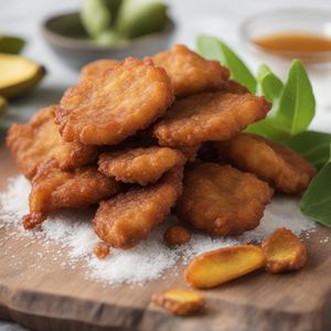 Crispy Caramelized Banana Fritters