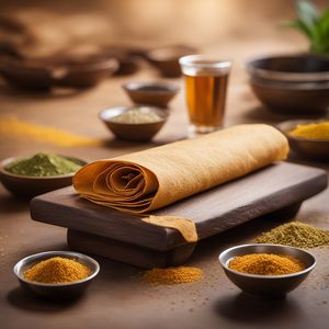 Crispy Golden Paper Dosa