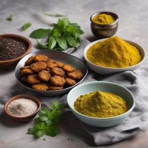 Crispy Plantain Fritters with Bhojpuri Twist