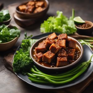 Crispy Pork and Tofu Delight