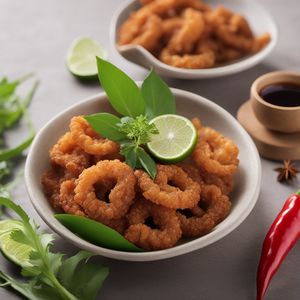 Crispy Pork Rinds with Thai Spices