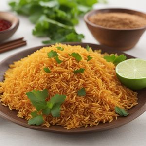 Crispy Rice with Indonesian Flavors