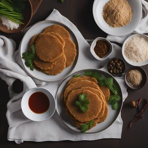 Crispy Taro Pancakes