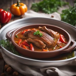 Croatian-style Goose Stew