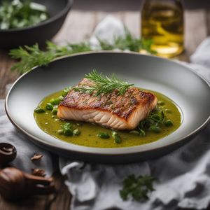 Croatian-style Wine Sauce Hake Fillets