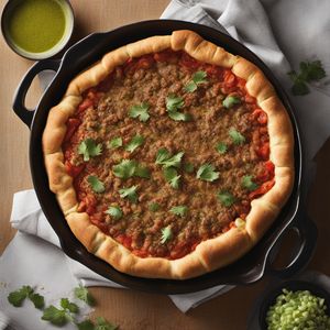 Deep Dish Pizza with a Latin Twist