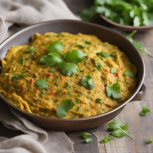 East Indian Spiced Omelette