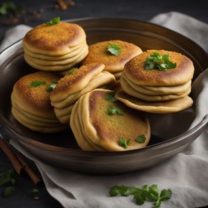 East Indian Spiced Vegetable Steamed Buns