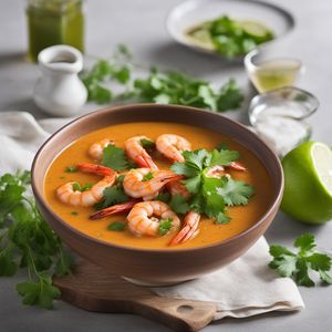 Ecuadorian Shrimp and Coconut Soup