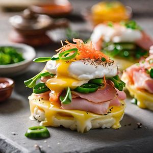 Korean-Style Eggs Benedict