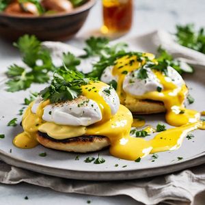 Moroccan-style Eggs Benedict