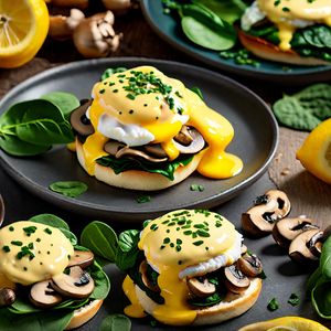 Vegetarian Eggs Benedict