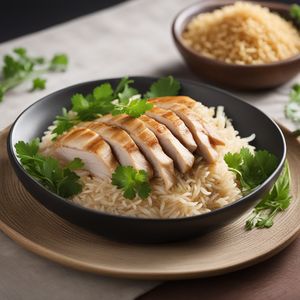 Egyptian-style Hainanese Chicken Rice