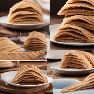 Egyptian-style Nutella-filled Fish-Shaped Pancakes