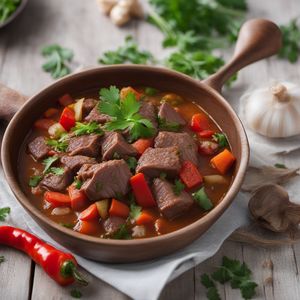 Elesh - Traditional Kazakh Meat and Vegetable Stew