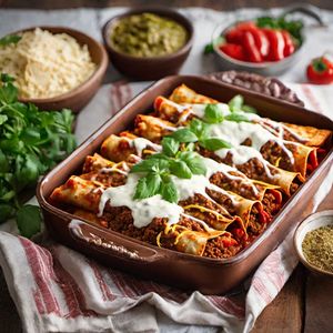 Turkish-style Enchiladas