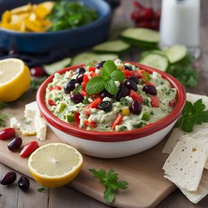 Eptazimo - Greek Seven-Layer Dip