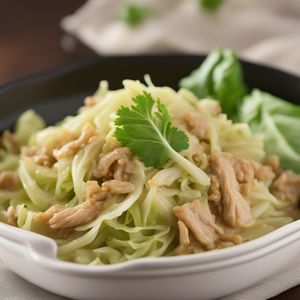 Filipino-American Style Creamy Cabbage