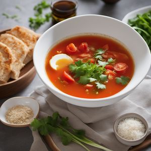 Filipino-style Tomato and Egg Soup