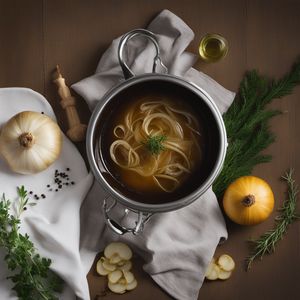 French Onion Consommé
