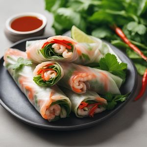 Fresh and Flavorful Vietnamese Spring Rolls