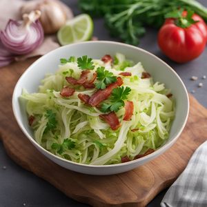 Fried Cabbage with Bacon