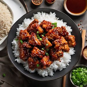 General Tso's Chicken - Molecular Gastronomy Style